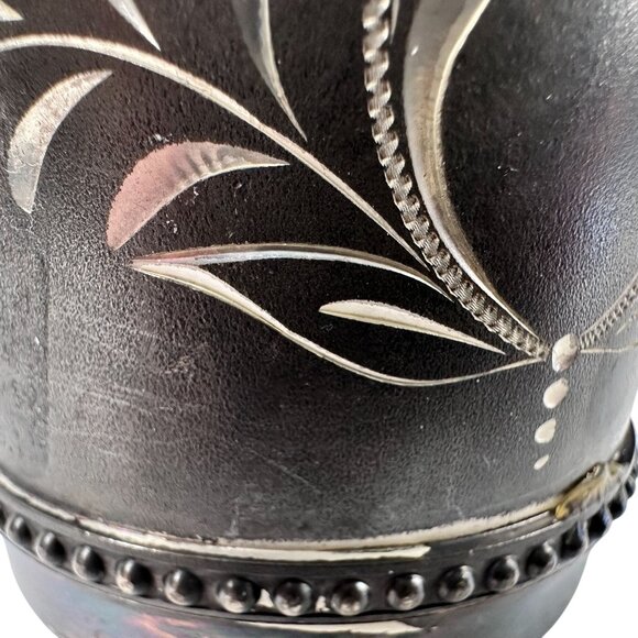 Antique Queen City Silver‎ Co 9027 Quadruple Plate Sterling Cincinnatus Etched - Picture 6 of 16